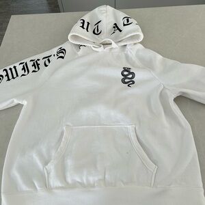 Taylor Swift official Reputation White Hoodie